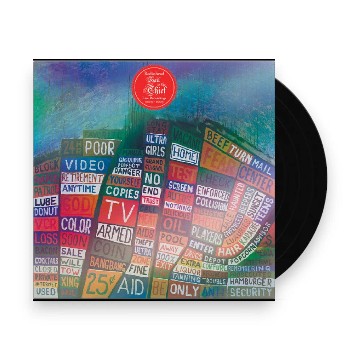 Packshot: Radiohead – Hail to the Thief (Live Recordings 2003-2009 LP Vinyl) Vinyl LP | Relix