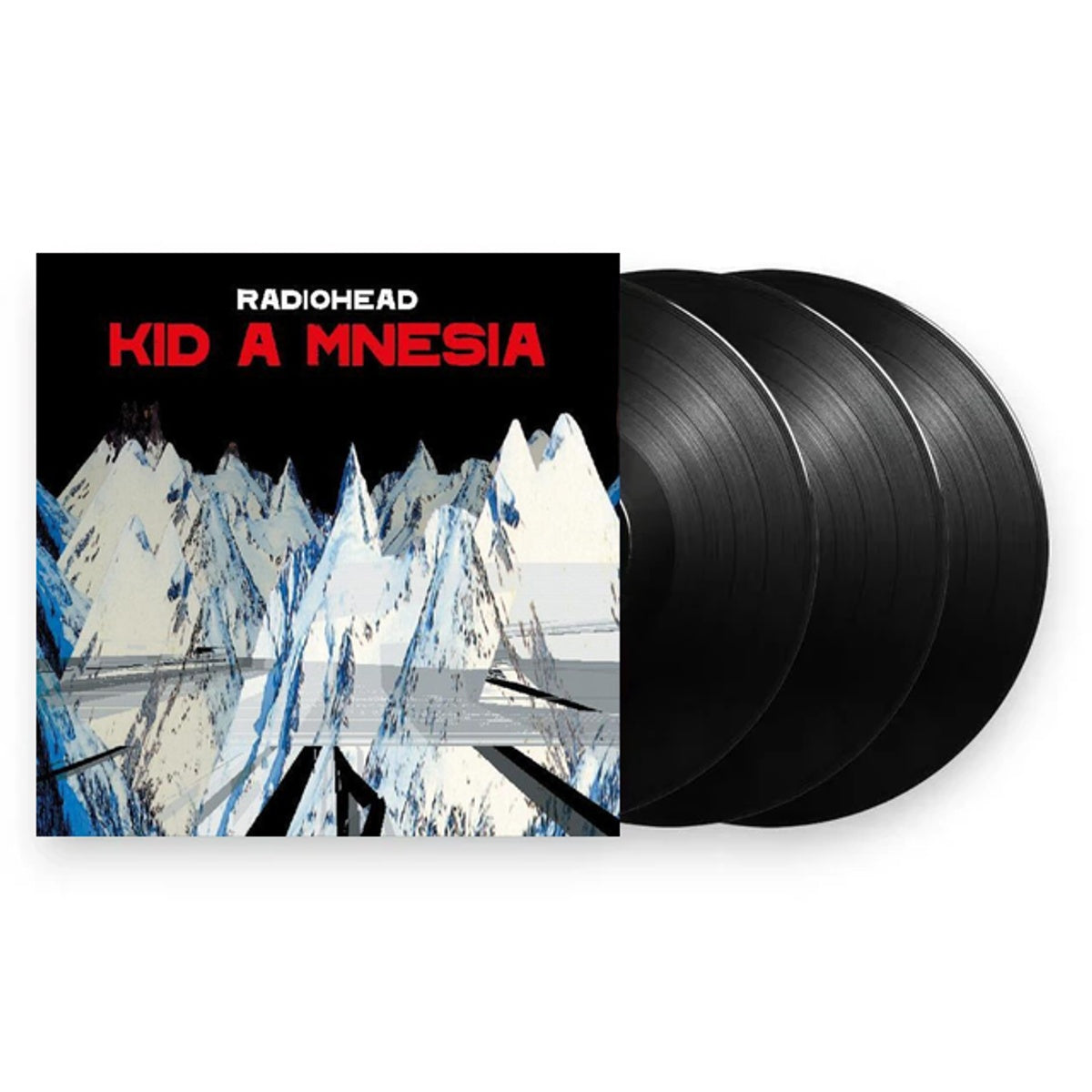 Packshot: Radiohead – KID A MNESIA (3-LP Vinyl) Vinyl LP | Relix