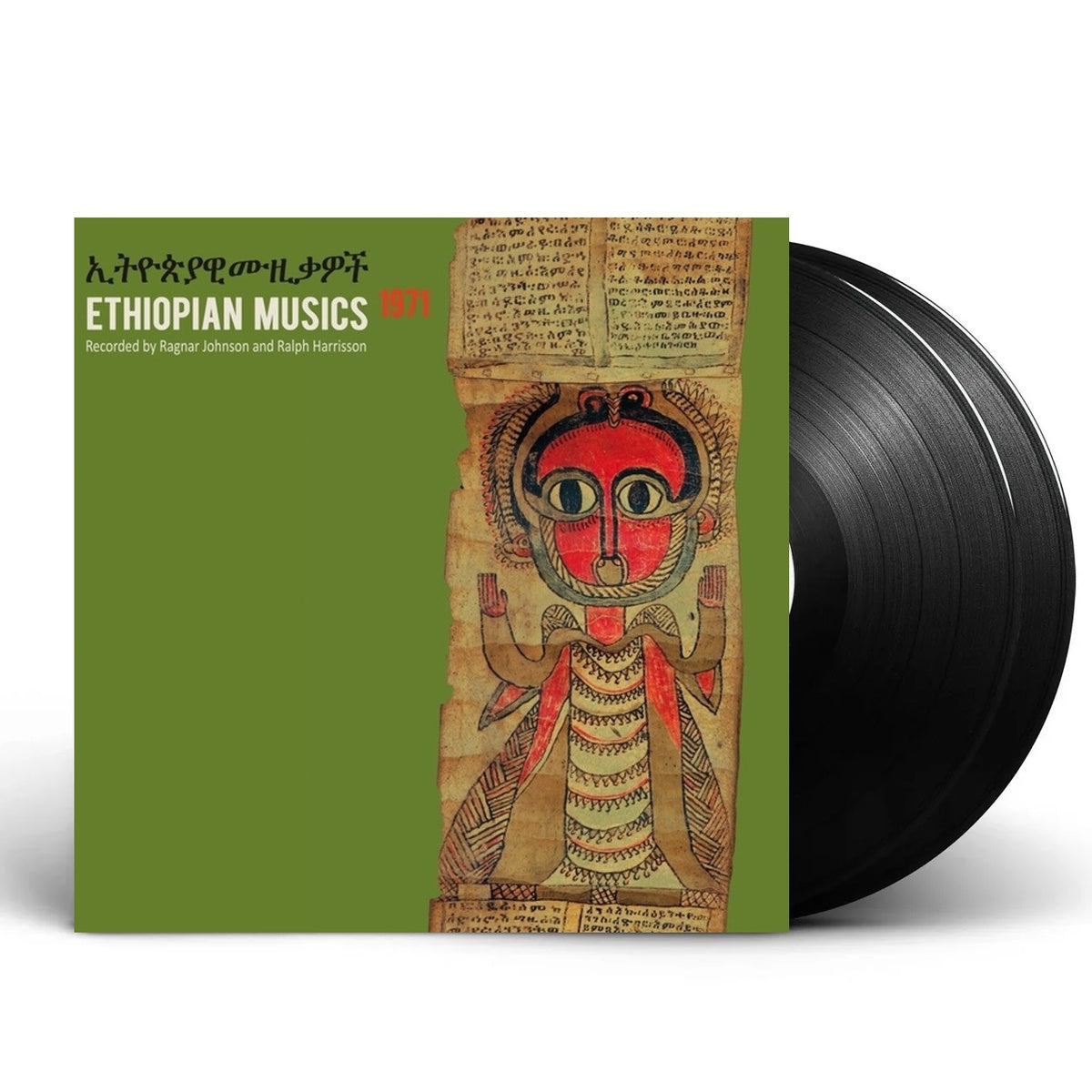 Packshot: Ragnar Johnson  / Harrisson,Ralph – Ethiopian Musics 1971 Vinyl LP | Relix