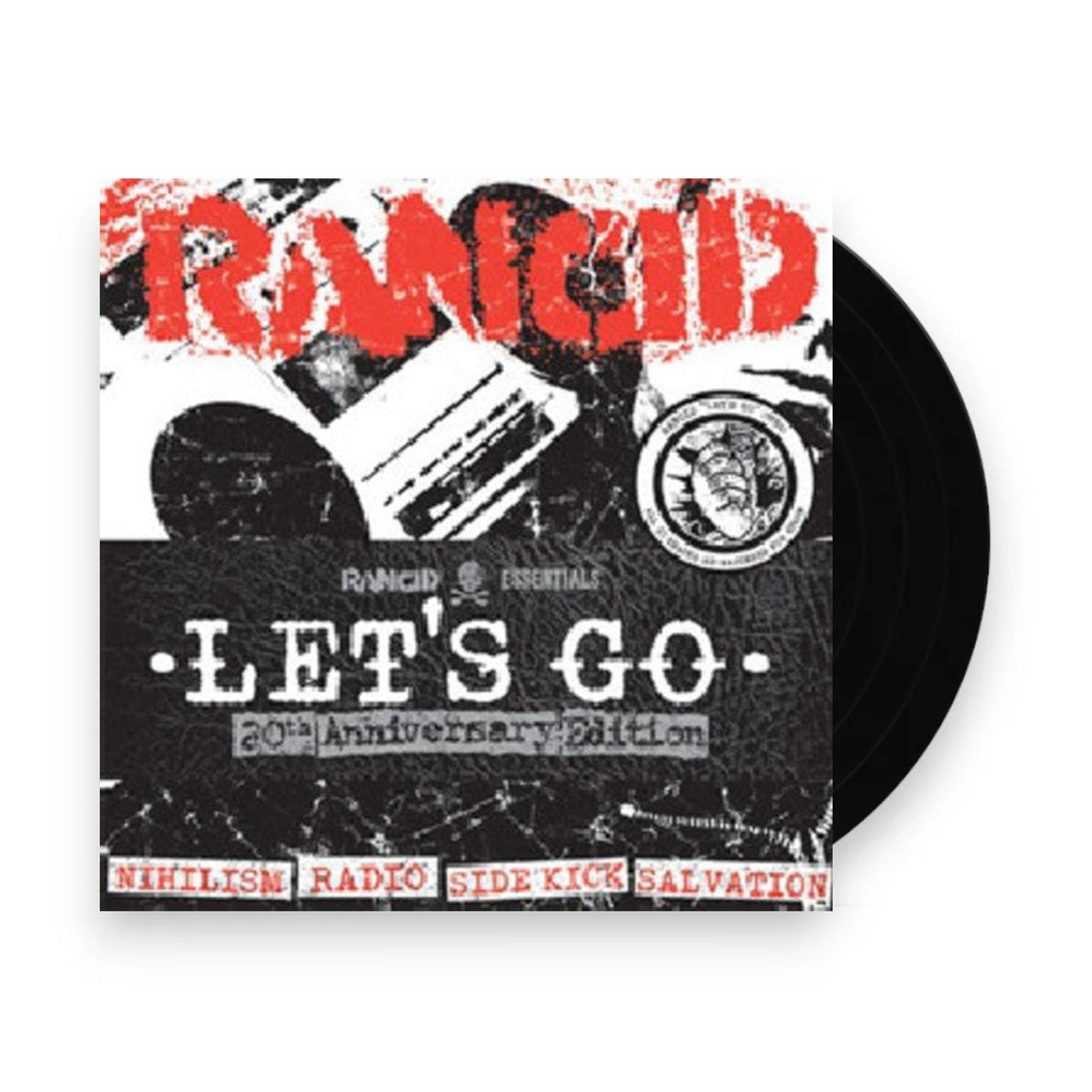 Packshot: Rancid – Let's Go (Rancid Essentials 5X7 Inch Pack LP Vinyl) Vinyl LP | Relix