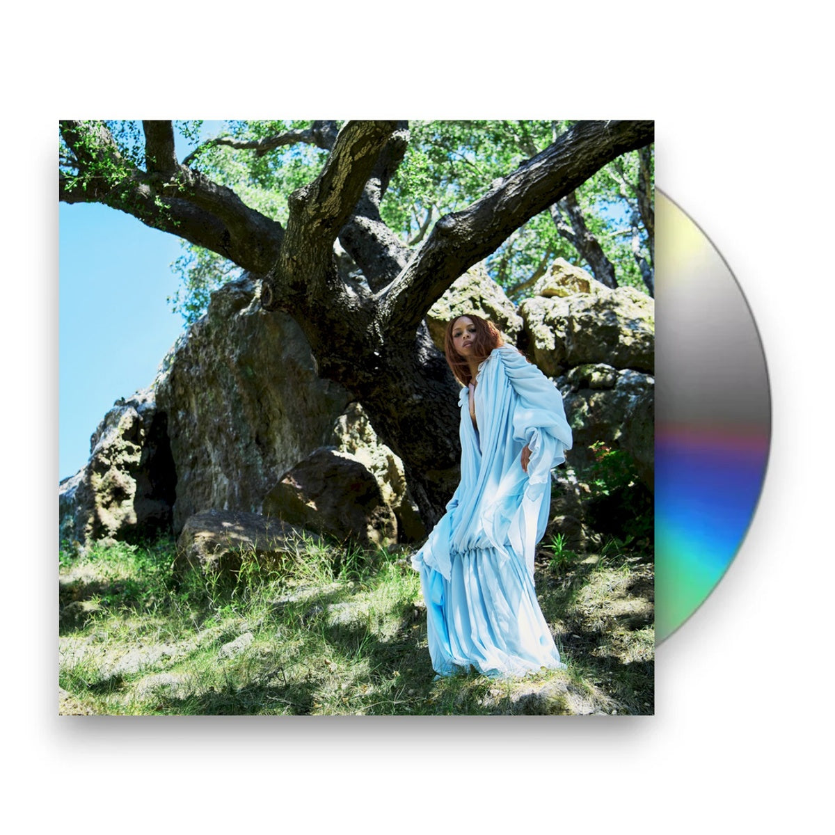 Packshot: Ravyn Lenae – Blue Island CD | Relix