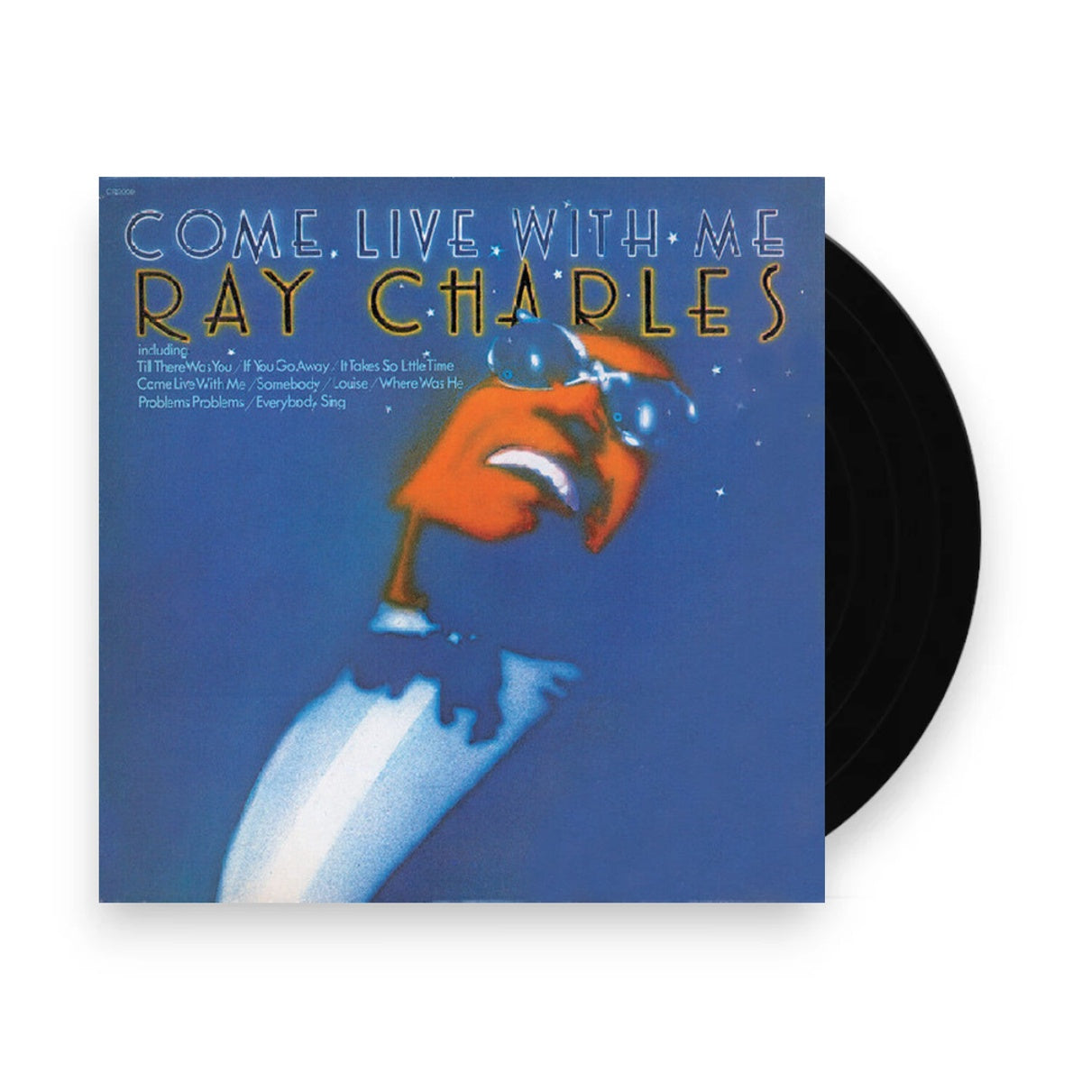 Packshot: Ray Charles – Come Live With Me (Colored, Org LP Vinyl) Vinyl LP | Relix