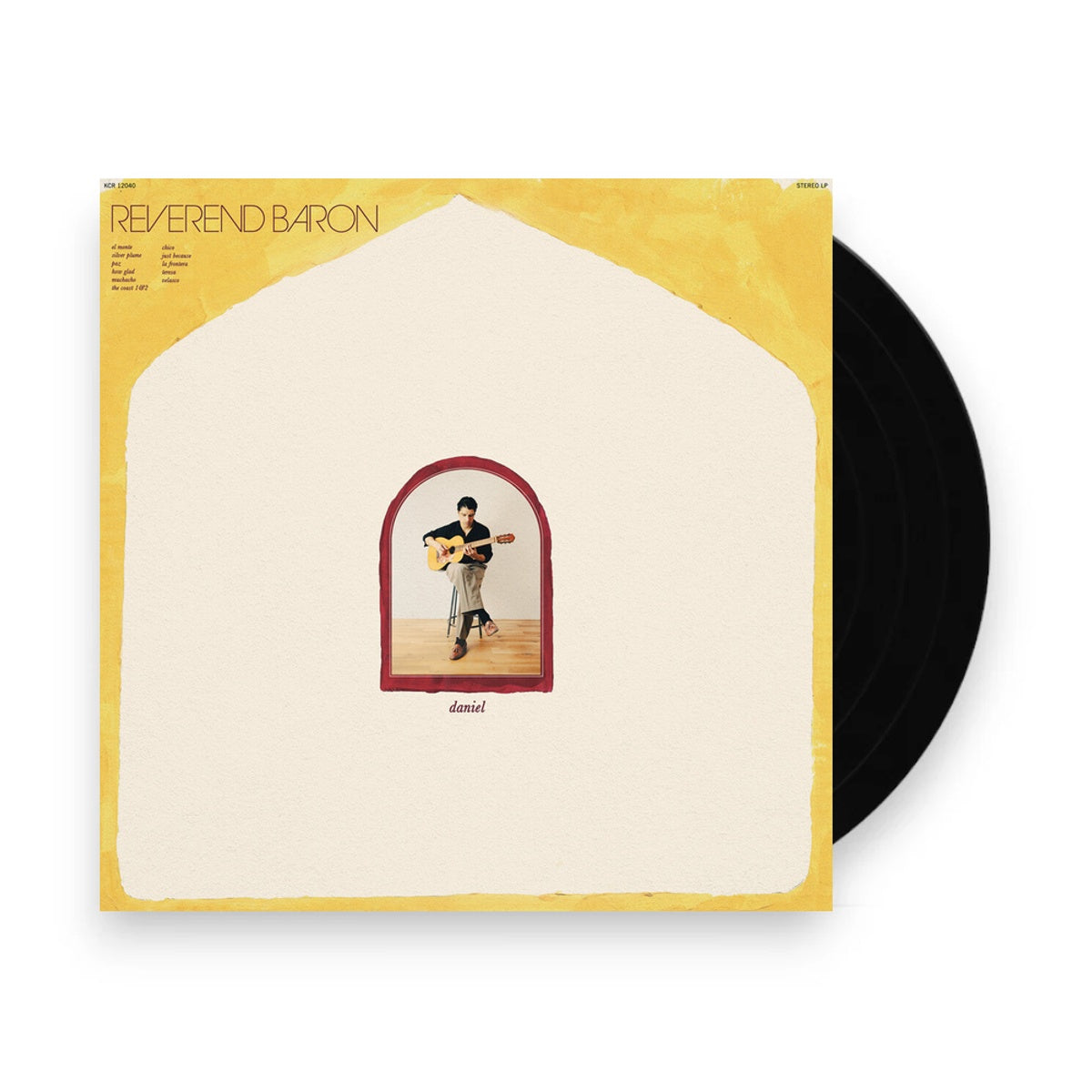 Packshot: Reverend Baron – Daniel (maroon W/ Black Swirl LP Vinyl) Vinyl LP | Relix