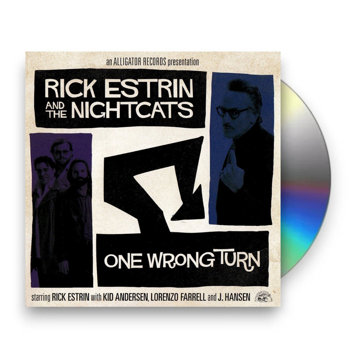 Packshot: Rick Estrin & The Nightcats – One Wrong Turn CD | Relix