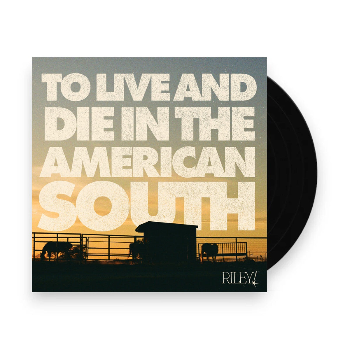 Packshot: Riley! – To Live And Die In The American South (Bone with Rainbow Splatter LP Vinyl) Vinyl LP | Relix