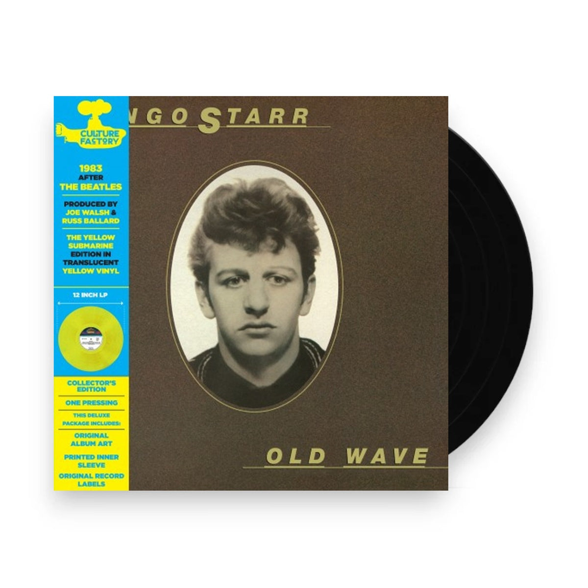 Packshot: Ringo Starr – Old Wave: Yellow Submarine Edition (Colored, Clear LP Vinyl) Vinyl LP | Relix