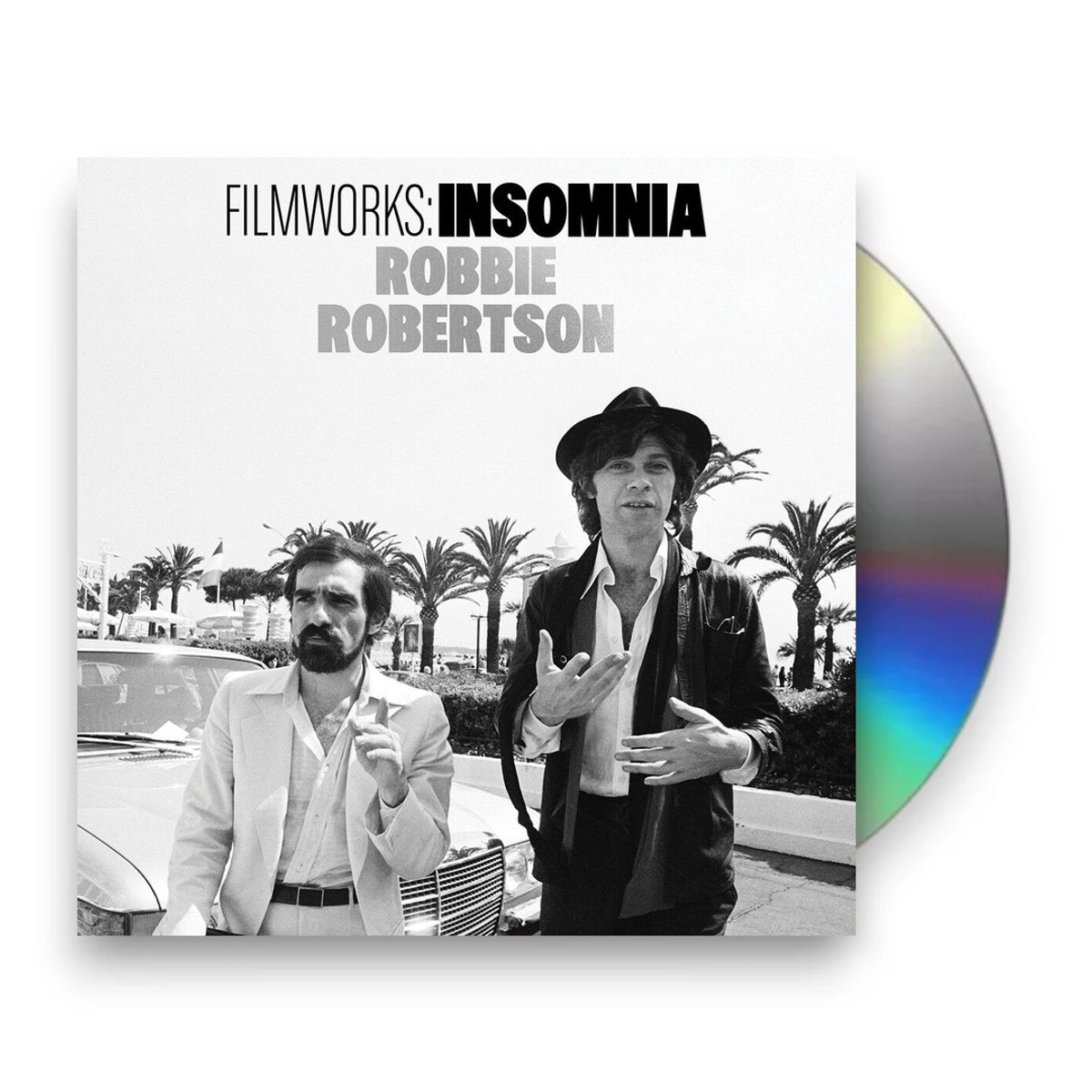 Packshot: Robbie Roberson – Filmworks: Insomnia CD | Relix