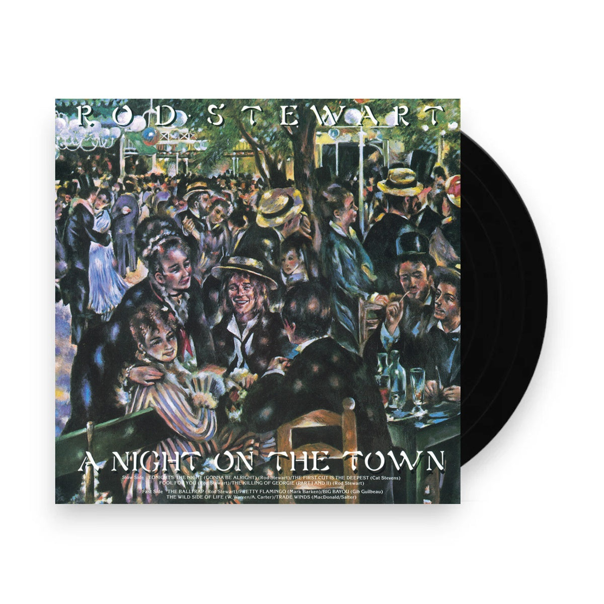 Packshot: Rod Stewart – Night on the Town (rhino Reserve, brick & Mortar Exclusive LP Vinyl) Vinyl LP | Relix