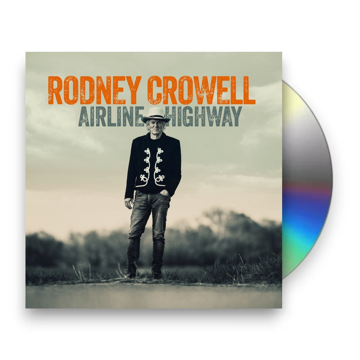 Packshot: Rodney Crowell – Airline Highway CD | Relix