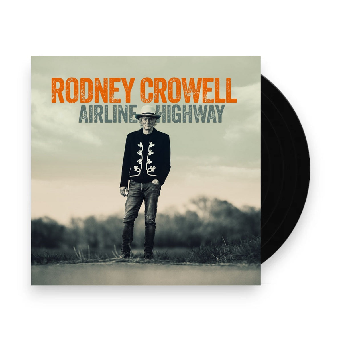 Packshot: Rodney Crowell – Airline Highway Vinyl LP | Relix