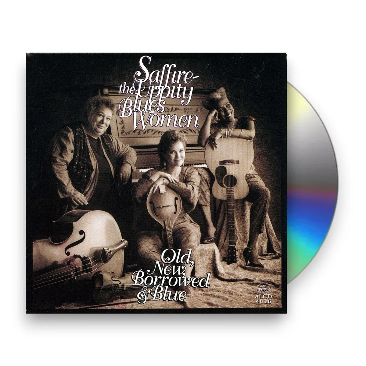 Packshot: Saffire- The Uppity Blues Women – Old New Borrowed & Blue CD | Relix