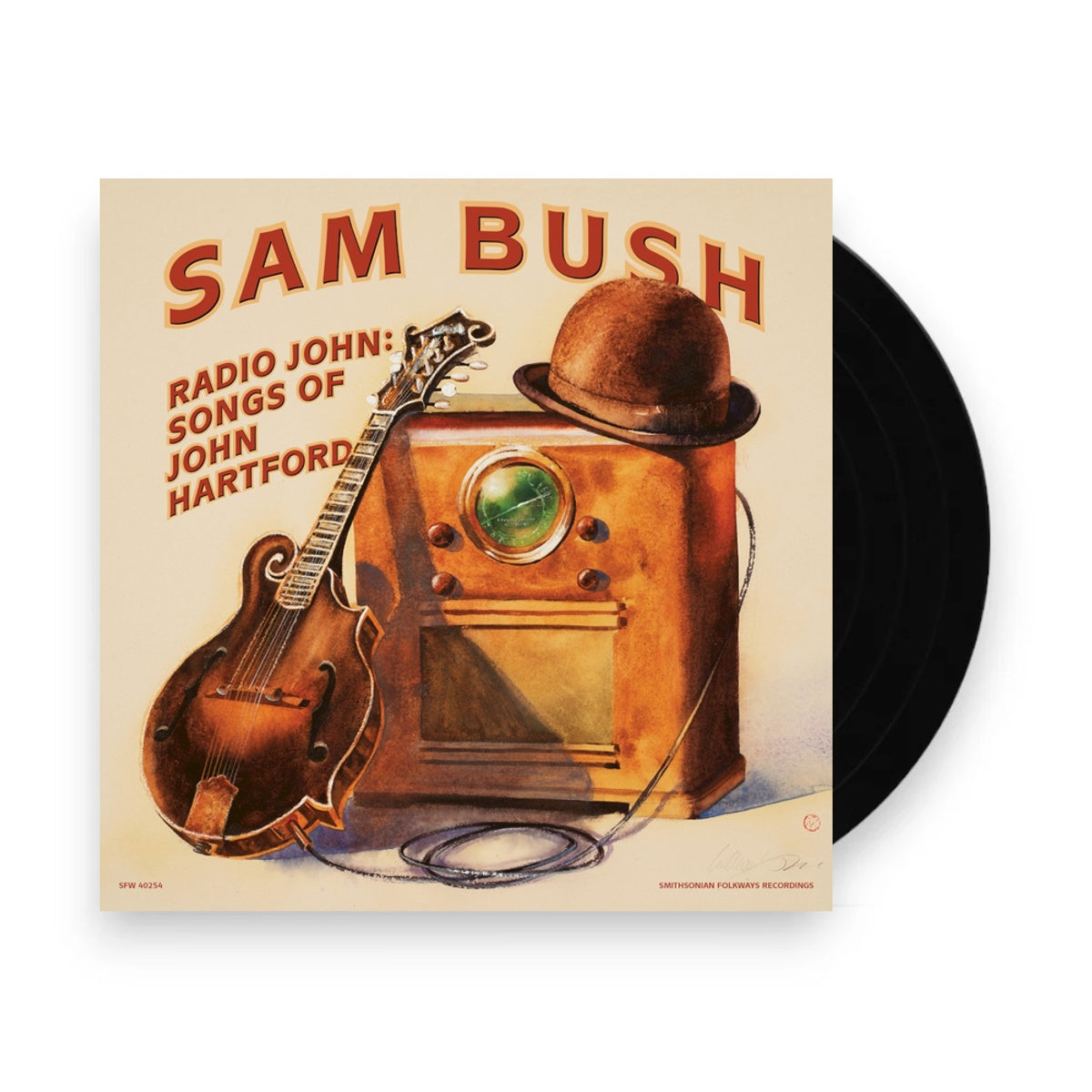 Packshot: Sam Bush – Radio John: Songs Of John Hartford Vinyl LP | Relix