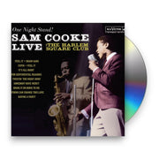Packshot: Sam Cooke – One Night Stand: Sam Cooke Live At The Harlem Square Club 1963 CD | Relix