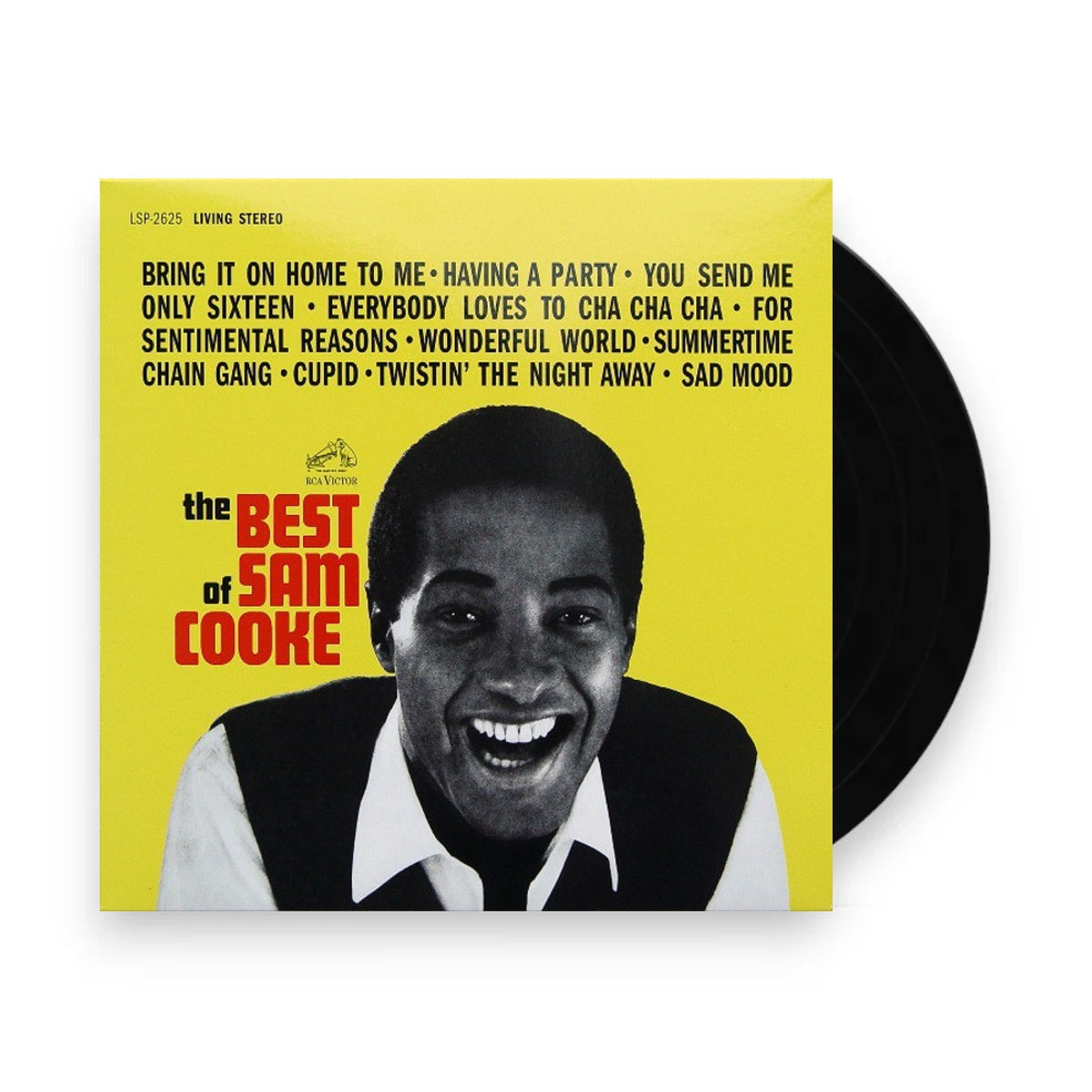 Packshot: Sam Cooke – The Best Of Vinyl LP | Relix