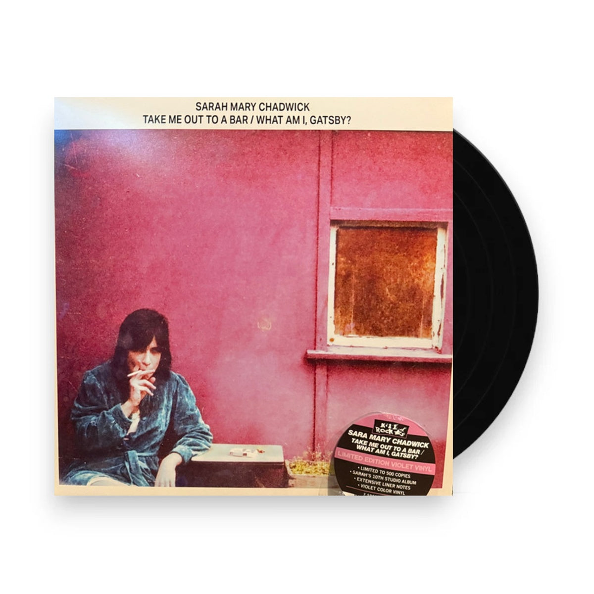 Packshot: Sarah Chadwick  Mary – Take Me Out To A Bar / What Am I Gatsby Vinyl LP | Relix