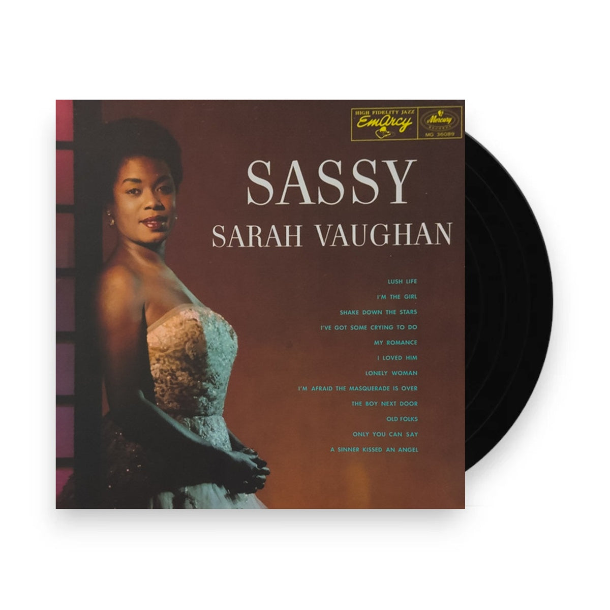 Packshot: Sarah Vaughan – Sassy (Verve Acoustic Sounds Series LP Vinyl) Vinyl LP | Relix