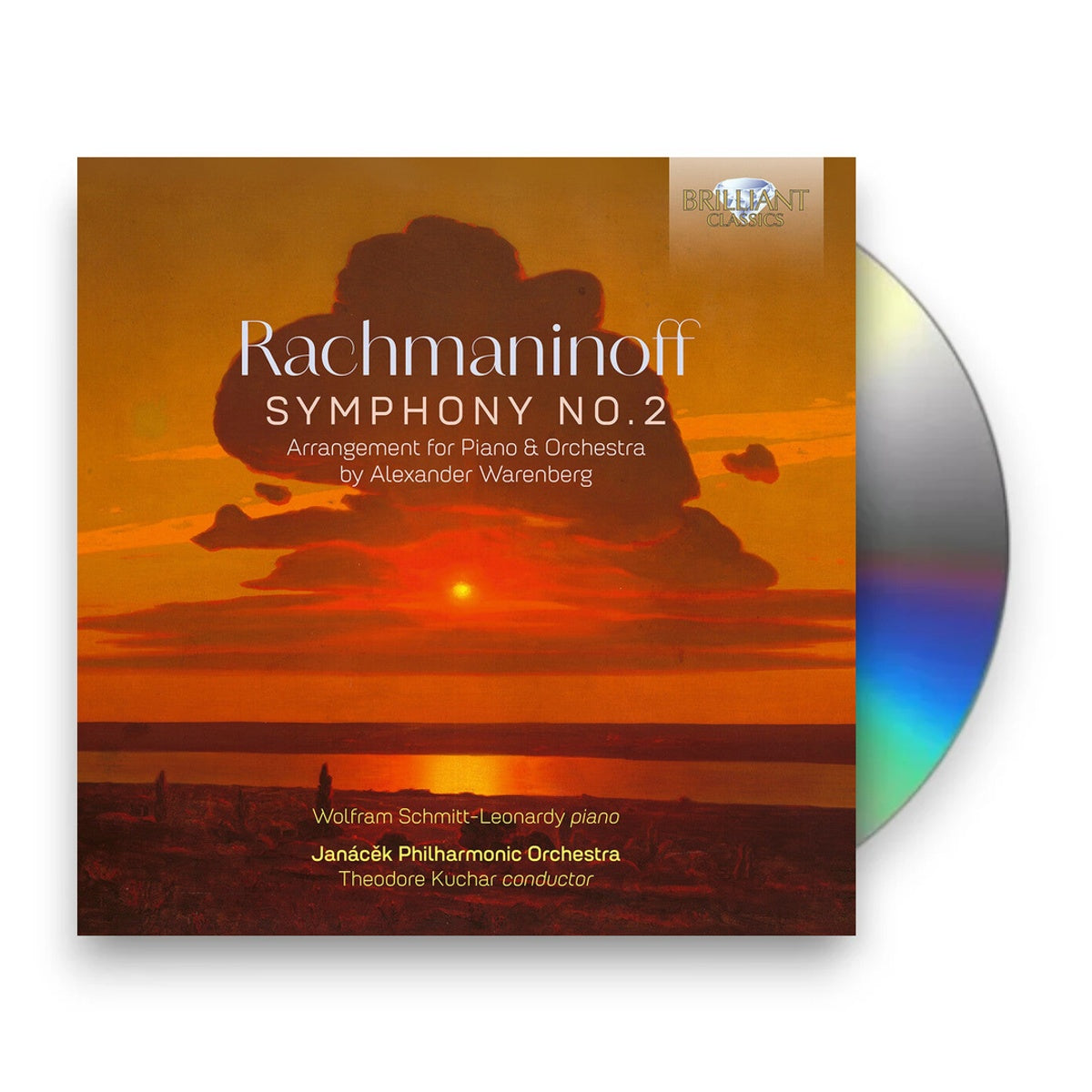 Packshot: Schmitt-Wolfram Leonardy – Rachmaninoff: Sym No. 2 (Arrangement For Pno CD | Relix