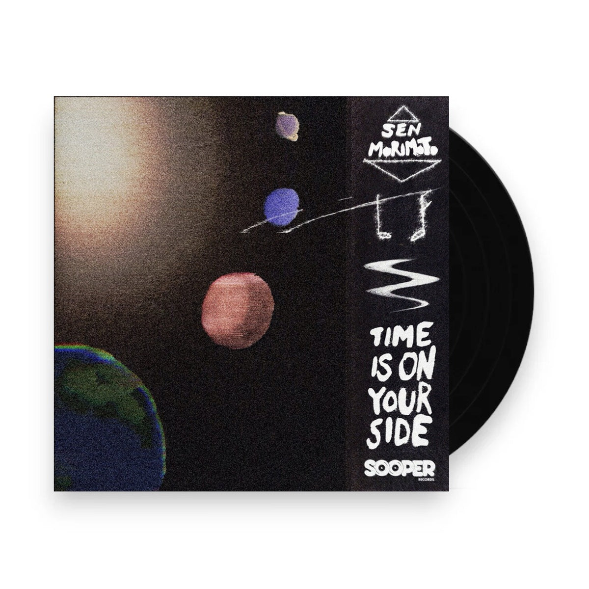 Packshot: Sen Morimoto – Time Is On Your Side (Clear, Red LP Vinyl) Vinyl LP | Relix