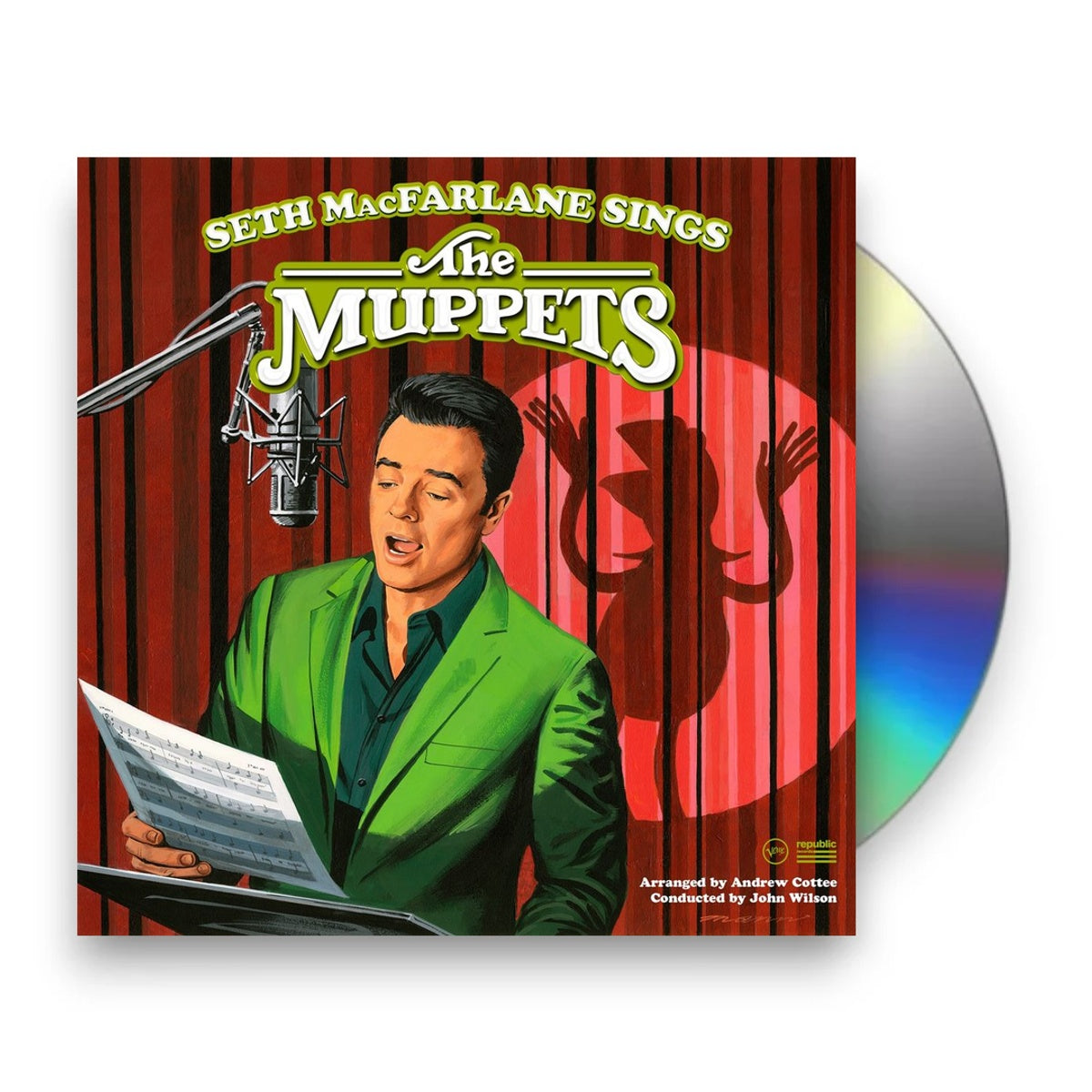 Packshot: Seth MacFarlane – Seth MacFarlane Sings the Muppets (CD) CD | Relix
