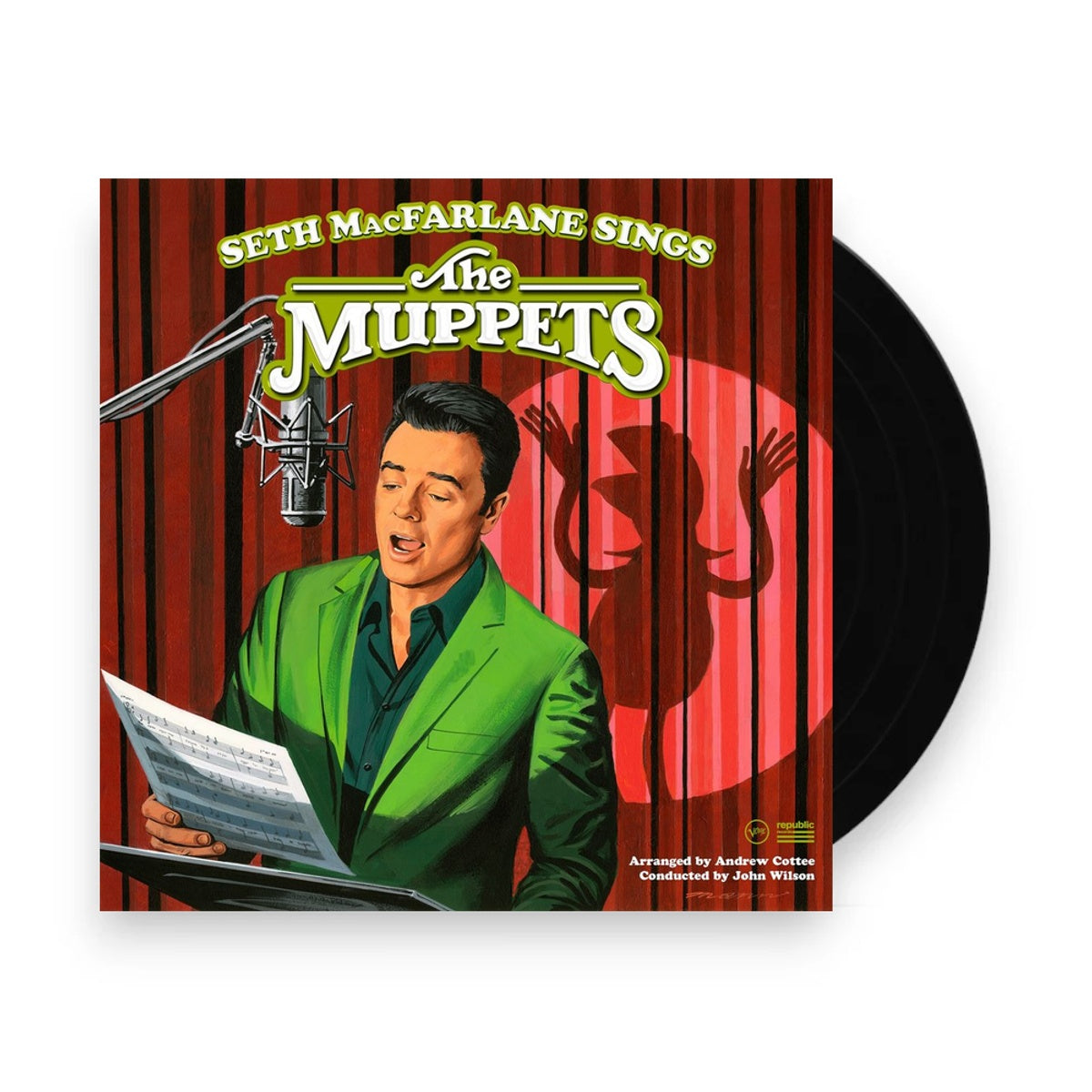 Packshot: Seth MacFarlane – Seth MacFarlane Sings the Muppets (LP Vinyl) Vinyl LP | Relix