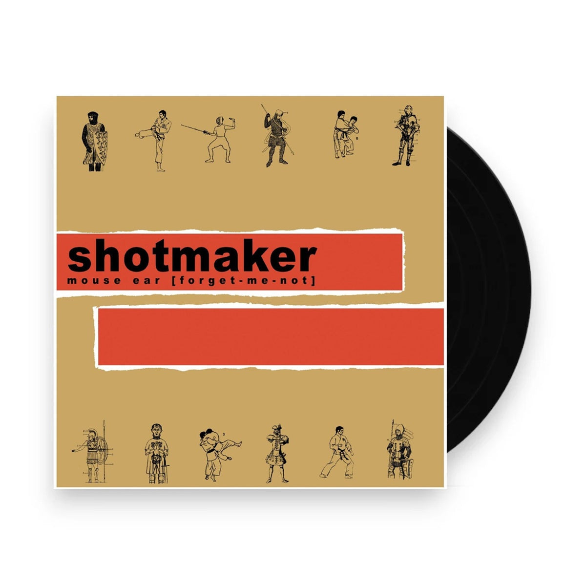 Packshot: Shotmaker – Mouse Ear [Forget-Me-Not] - Tricolor Splatter (LP Vinyl) Vinyl LP | Relix