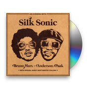 Packshot: Silk Sonic (Bruno Mars + Anderson .Paak) – An Evening With Silk Sonic (CD) CD | Relix