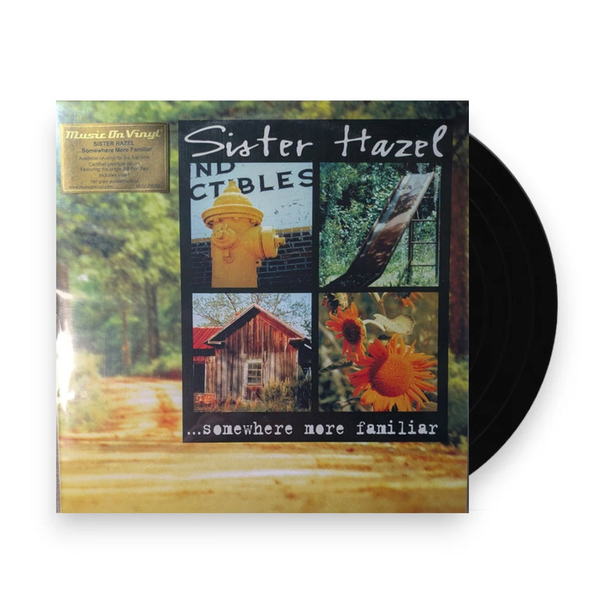 Packshot: Sister Hazel – Somewhere More Familiar (Blk, 180 Gram, Hol LP Vinyl) Vinyl LP | Relix