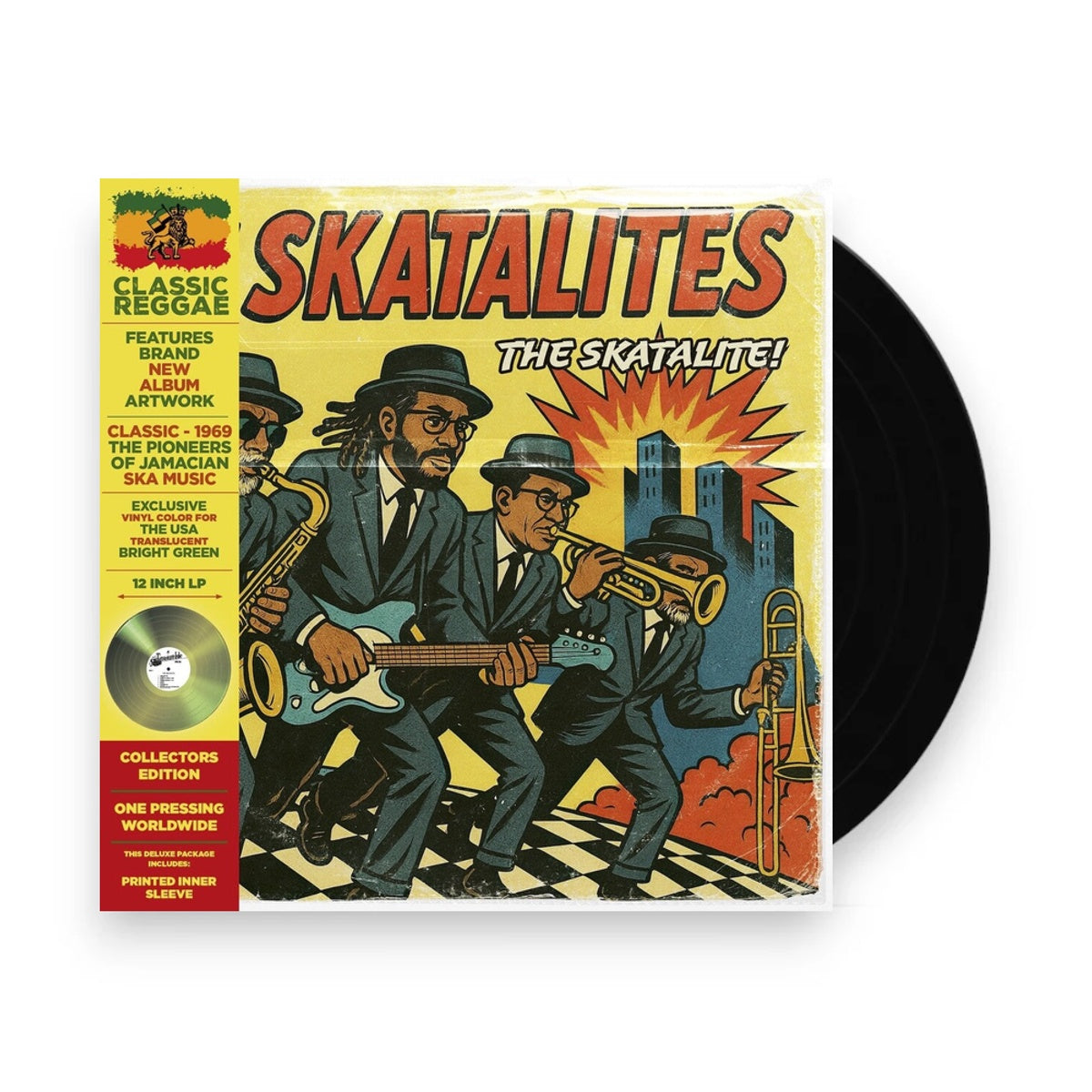 Packshot: Skatalites – The Skatalites - Bright Green (LP Vinyl) Vinyl LP | Relix