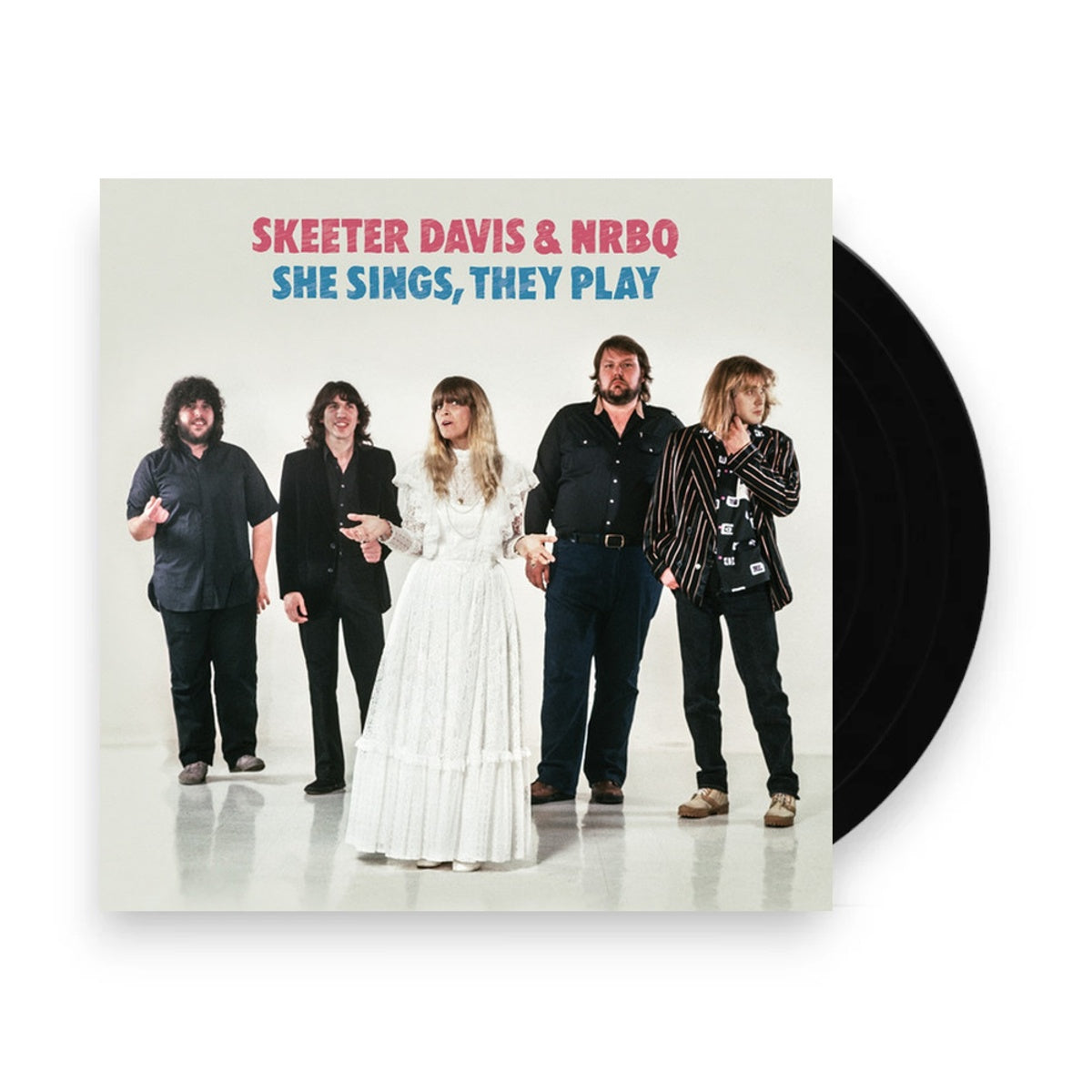 Packshot: Skeeter Davis  / Nrbq – She Sings, They Play Vinyl LP | Relix