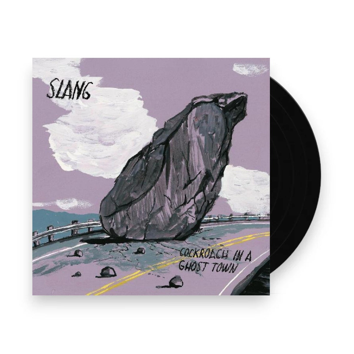 Packshot: Slang – Cockroach In A Ghost Town (Purple LP Vinyl) Vinyl LP | Relix