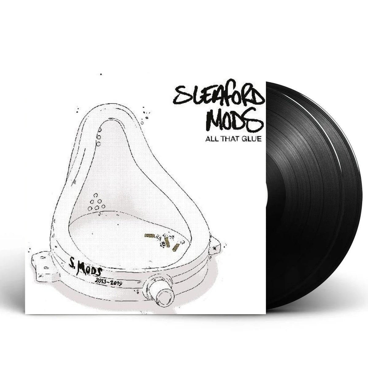 Packshot: Sleaford Mods – All That Glue (2-LP Vinyl) Vinyl LP | Relix