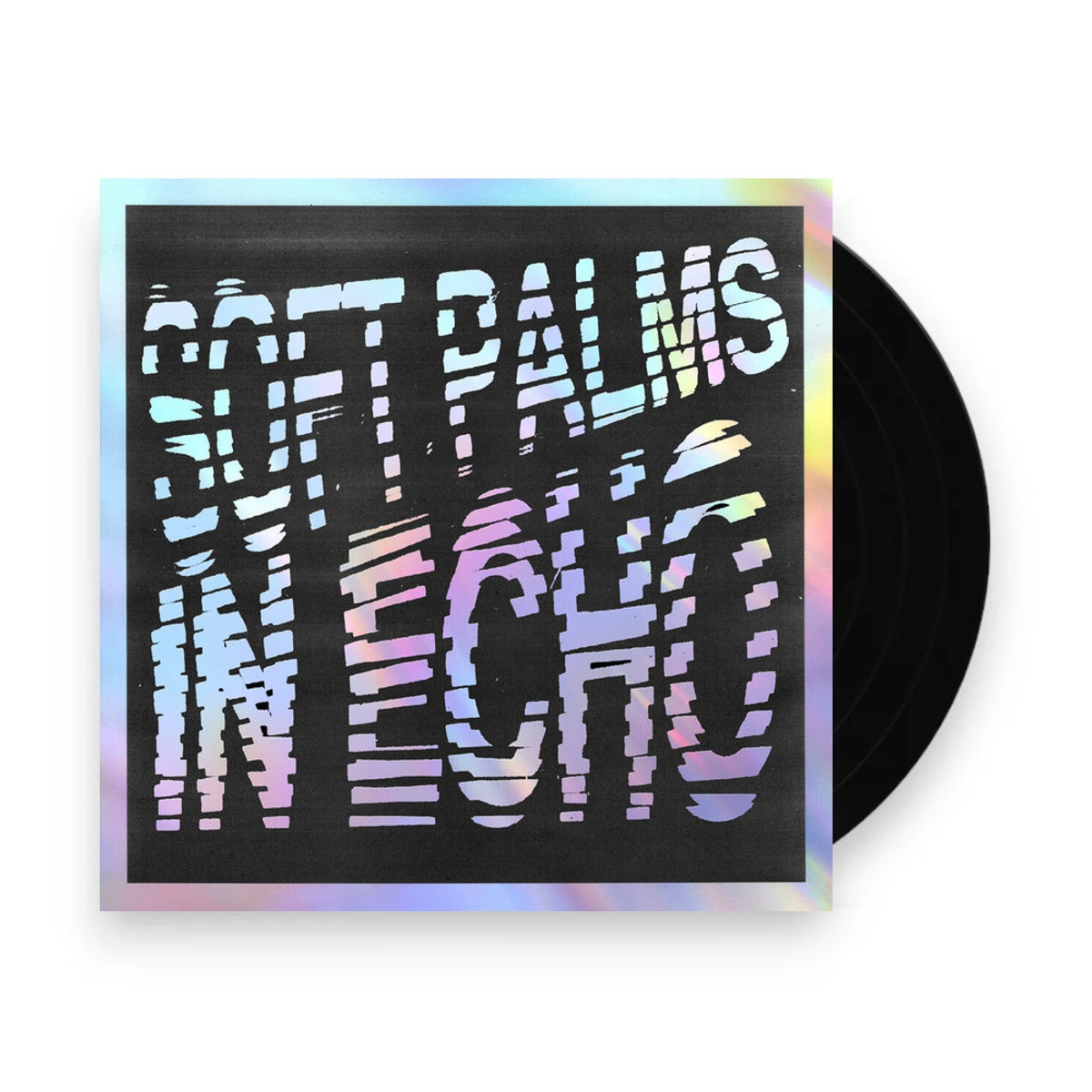 Packshot: Soft Palms – In Echo - Black Ice Vinyl (Colored LP Vinyl) Vinyl LP | Relix