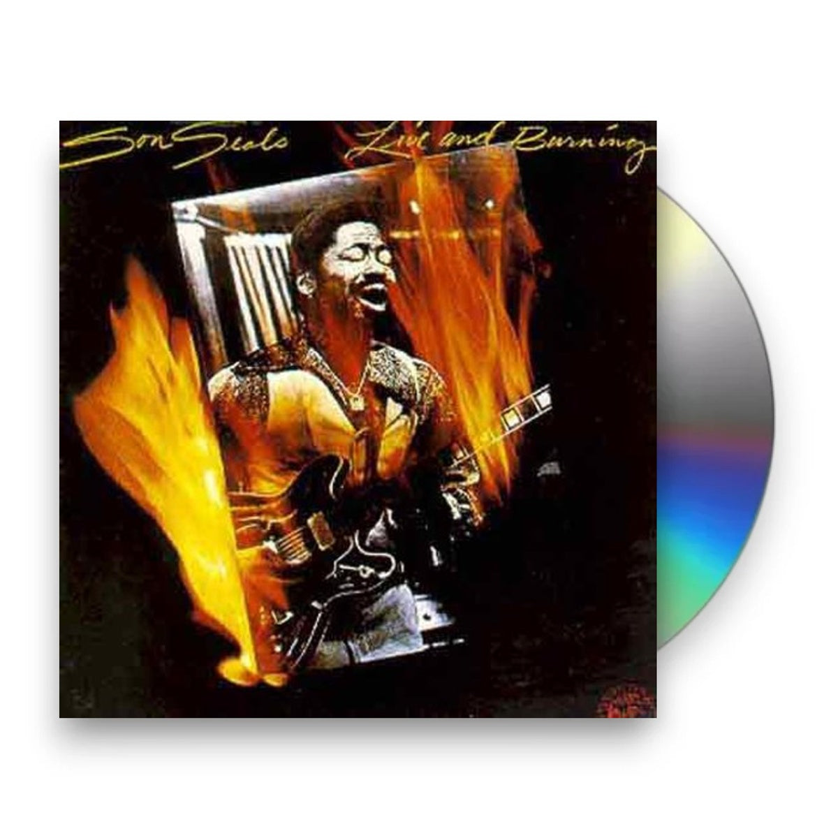 Packshot: Son Seals – Live & Burning CD | Relix