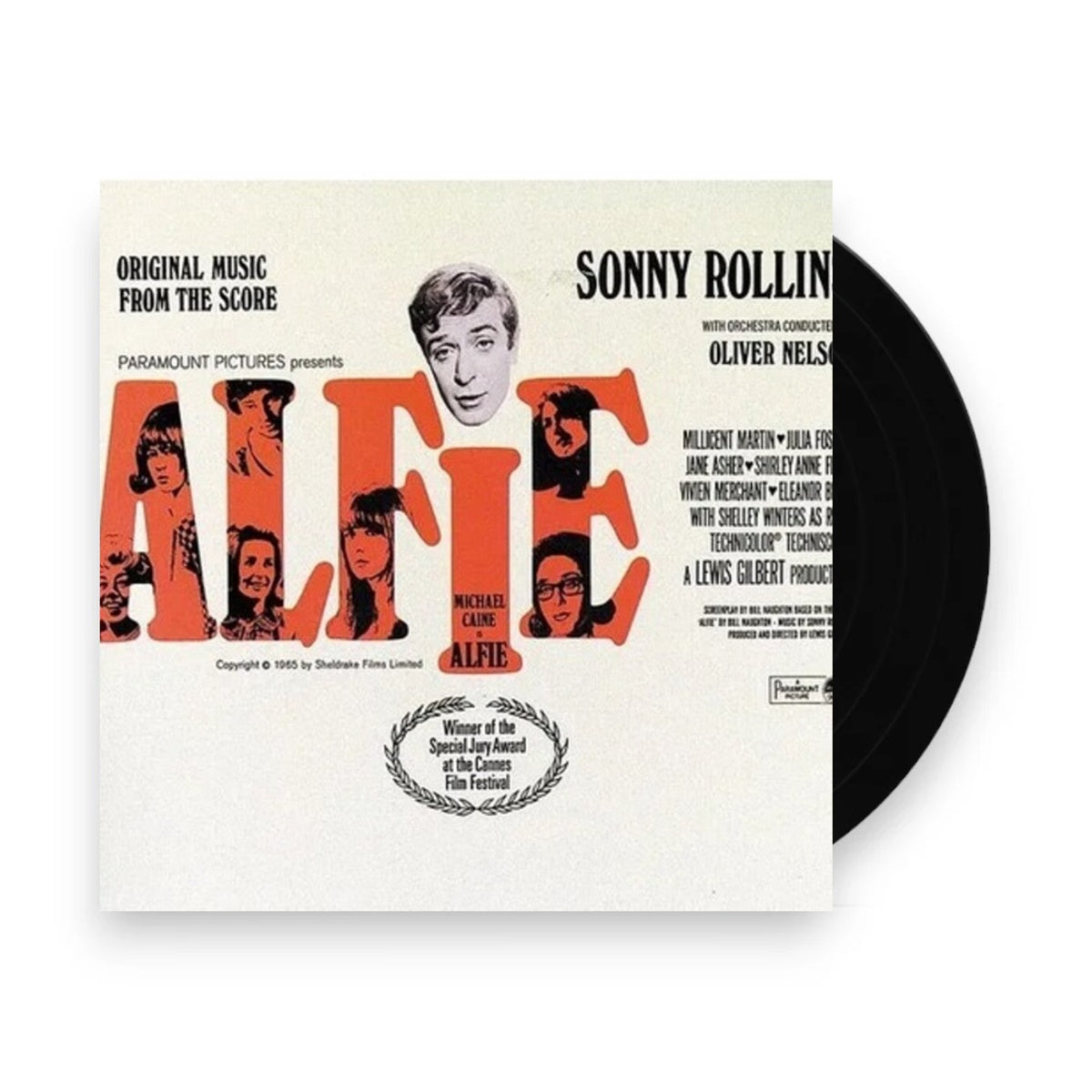 Packshot: Sonny Rollins – Alfie (Original Music From Score, Verve Acousic LP Vinyl) Vinyl LP | Relix