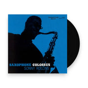 Packshot: Sonny Rollins – Saxophone Colossus - (Clear Blue LP Vinyl) Vinyl LP | Relix
