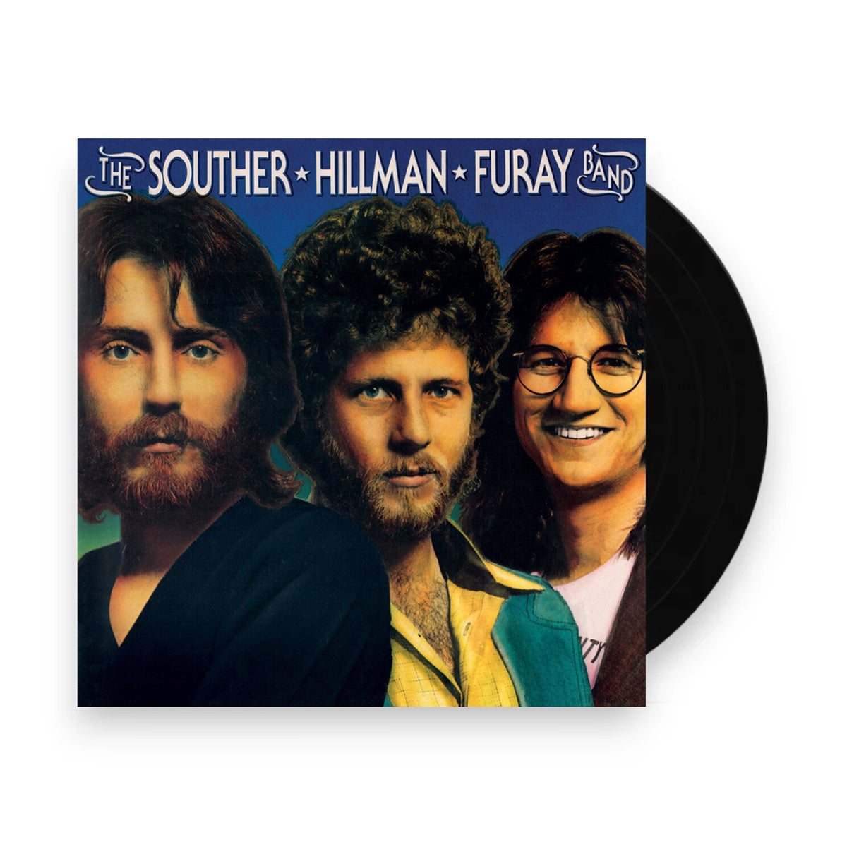 Packshot: Souther Hillman Furay Band – Souther Hillman Furay Band (Clear, Gol, Limited Edition LP Vinyl) Vinyl LP | Relix