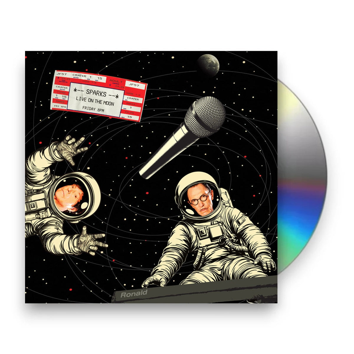 Packshot: Sparks – Sparks Live On The Moon CD | Relix