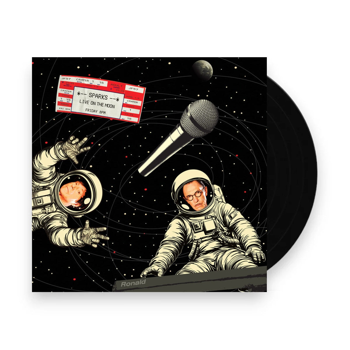 Packshot: Sparks – Sparks Live On The Moon Vinyl LP | Relix