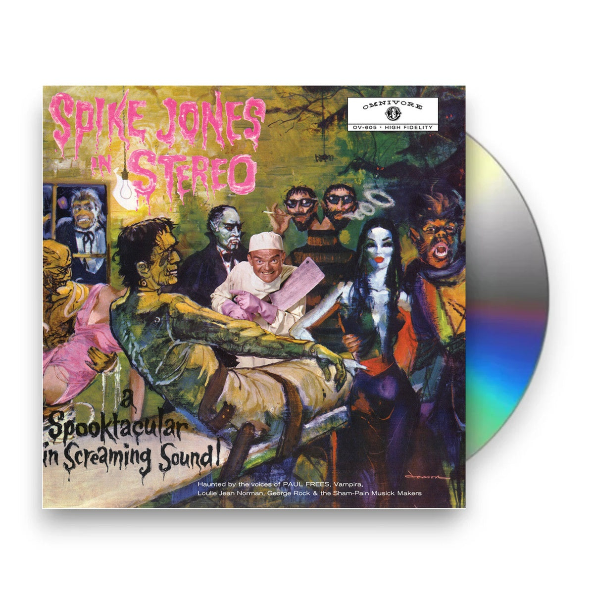 Packshot: Spike Jones – In Stereo: A Spook CD | Relix