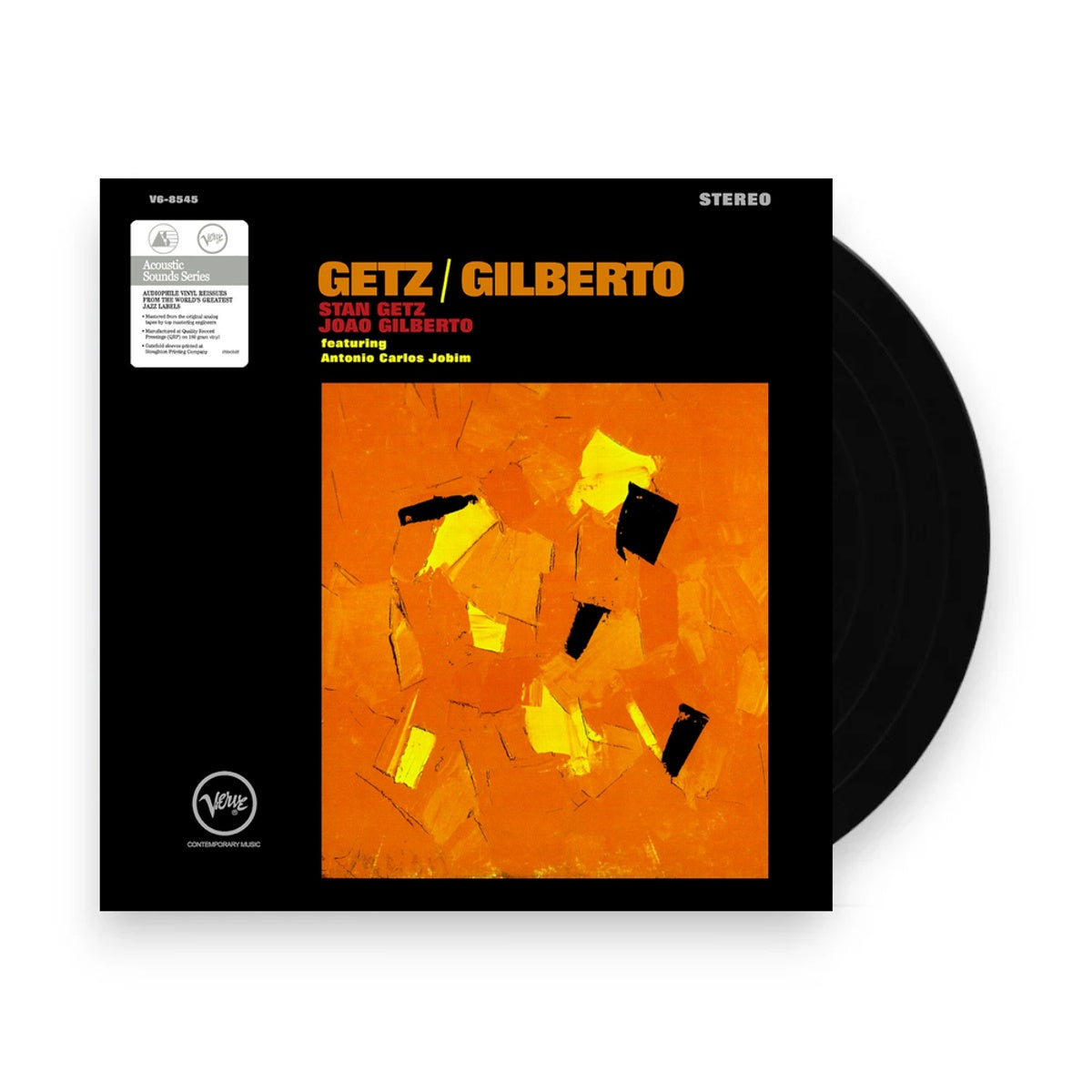 Packshot: Stan Getz & Joao Gilberto – Getz/Gilberto (Limited Edition Deluxe LP Vinyl) Vinyl LP | Relix