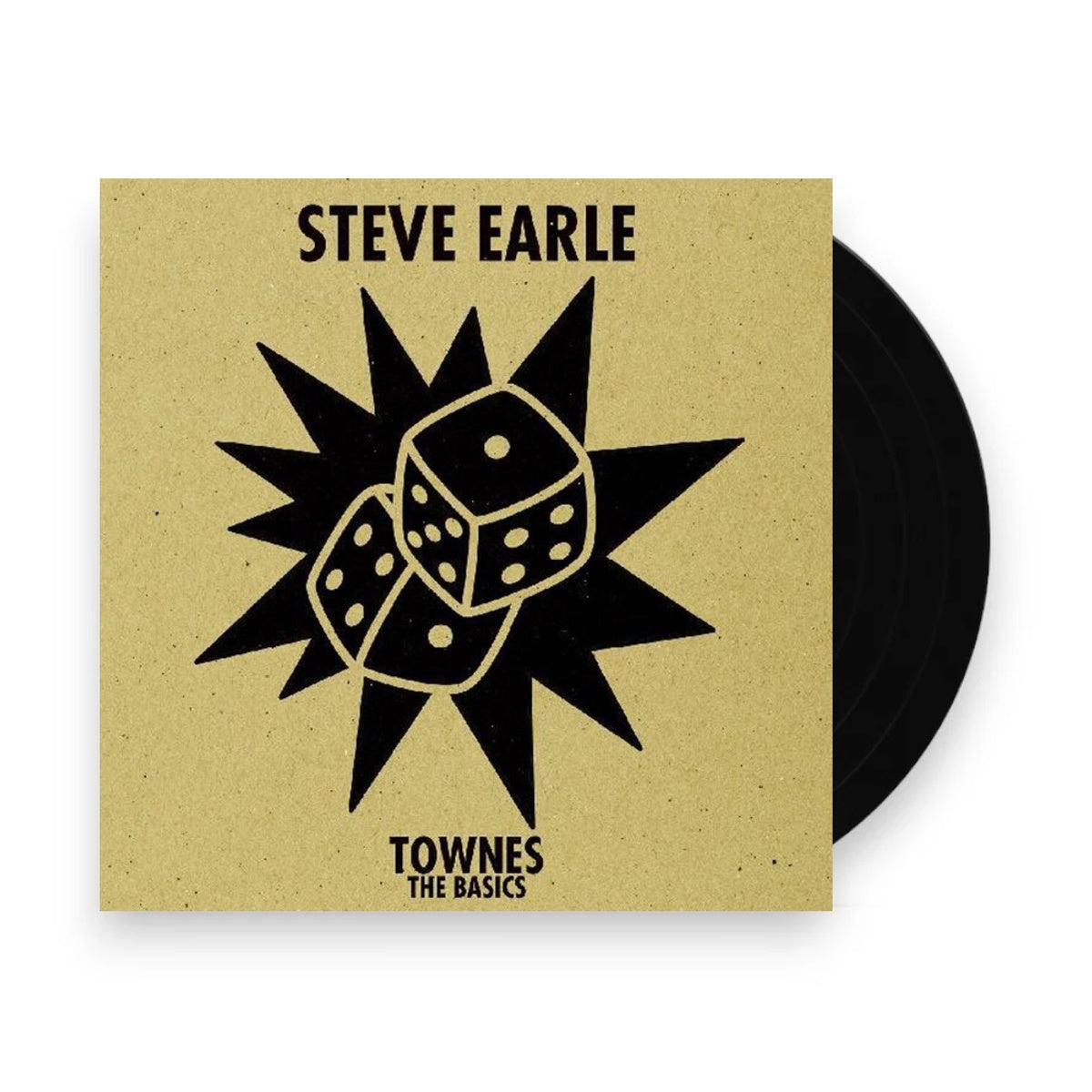 Packshot: Steve Earle – Townes: The Basics (Limited Edition Gold LP Vinyl) Vinyl LP | Relix