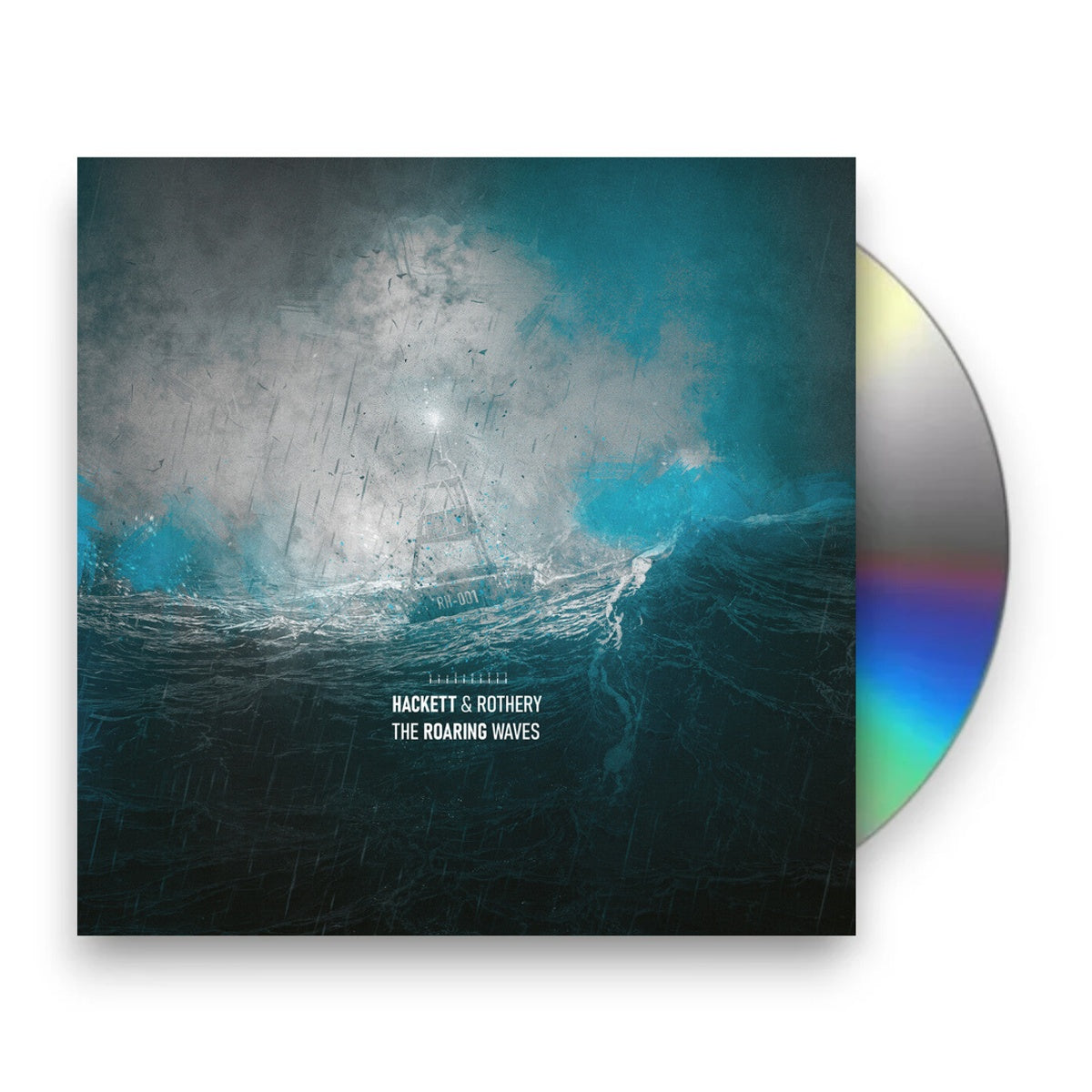 Packshot: Steve Hackett & Steve Rothery – The Roaring Waves (CD) CD | Relix