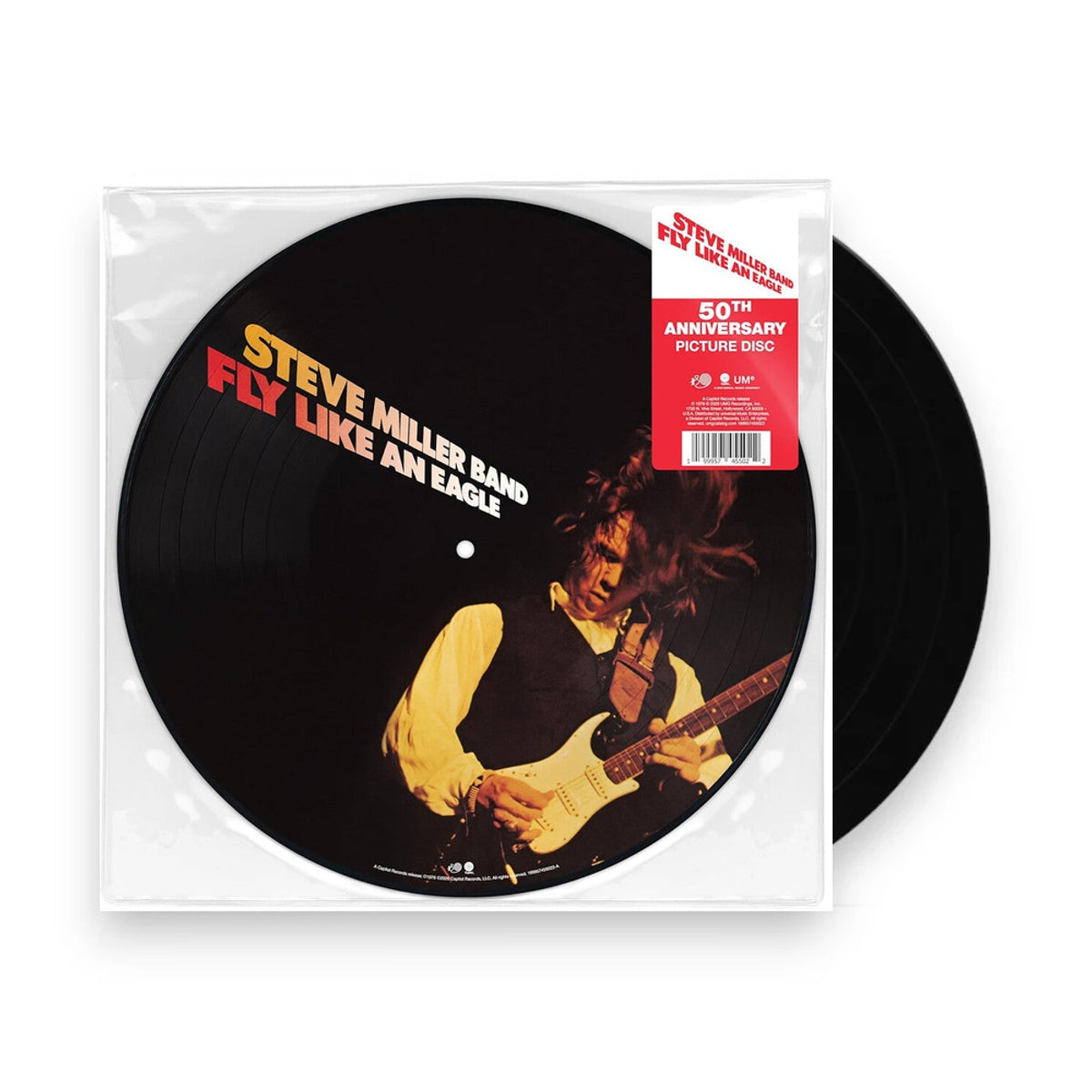 Packshot: Steve Miller Band – Fly Like An Eagle - 50th Anniversary (Picture Disc LP Vinyl) Vinyl LP | Relix