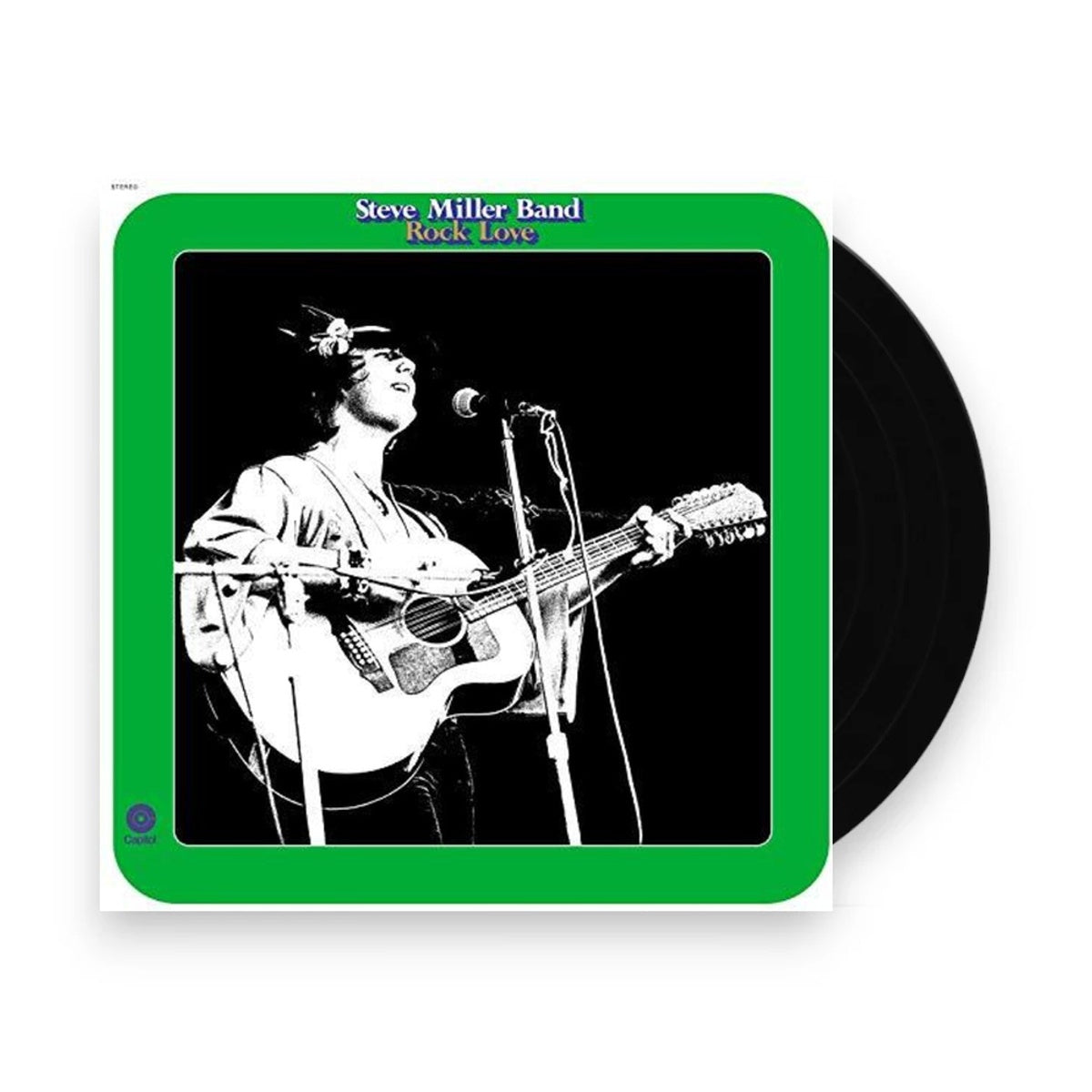 Packshot: Steve Miller – Rock Love (Green LP Vinyl) Vinyl LP | Relix