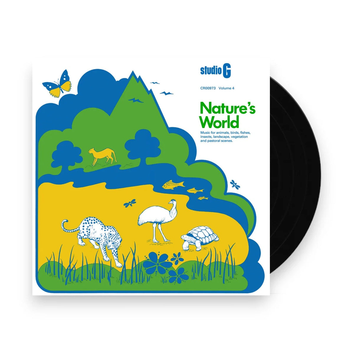 Packshot: Studio G – Nature's World - Jazz Dispensary Series (Multi-colored Splatter LP Vinyl) Vinyl LP | Relix