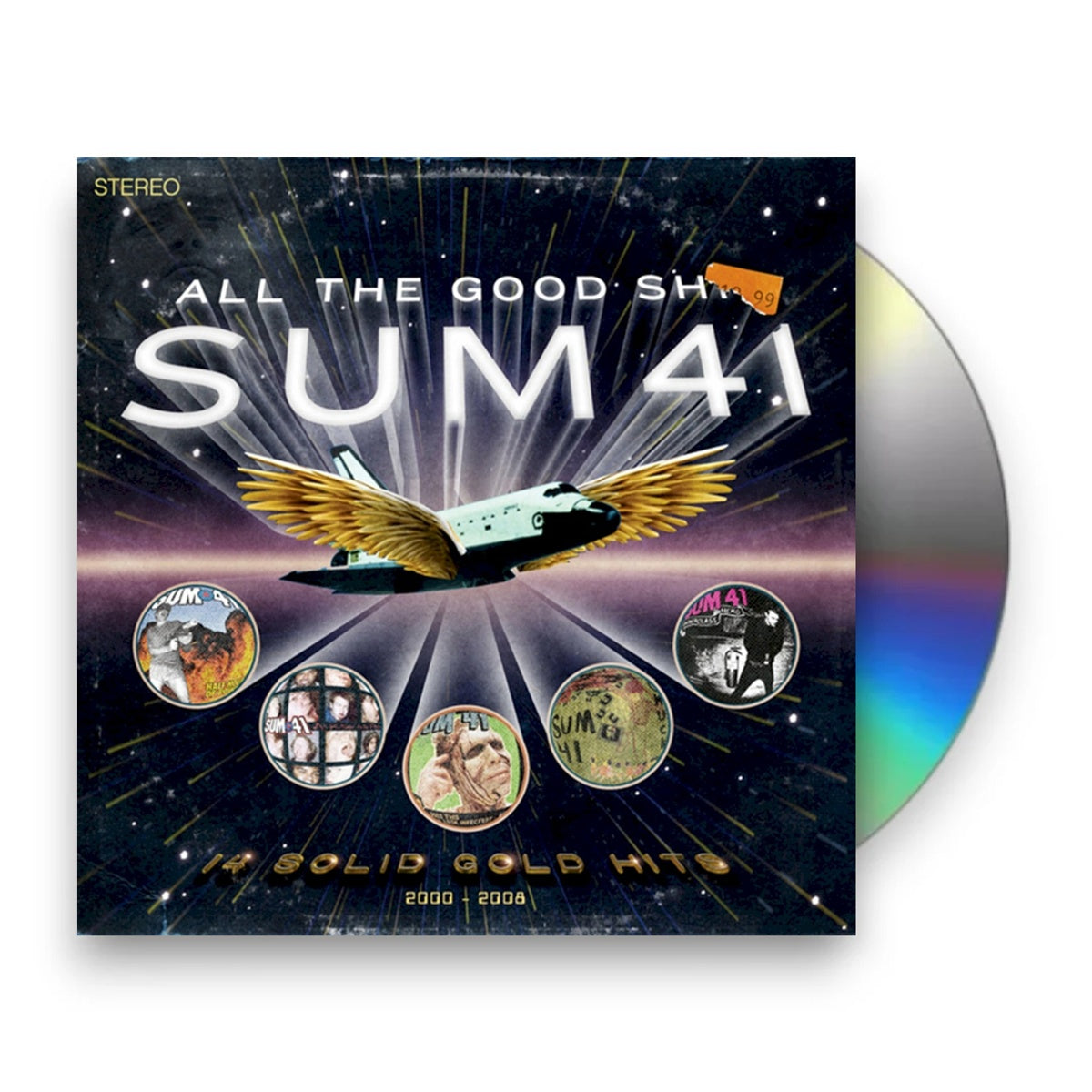 Packshot: Sum 41 – All The Good Shit: 14 Solid Gold Hits 2000-2008 (CD) CD | Relix