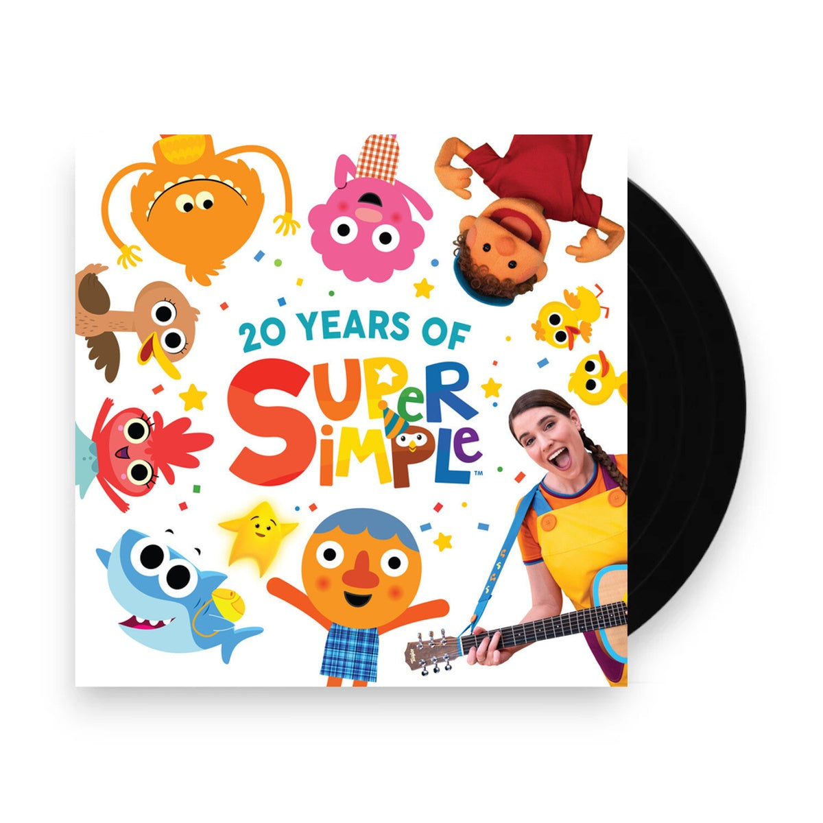 Packshot: Super Simple Songs – 20 Years Of Super Simple (Colored, Limited Edition LP Vinyl) Vinyl LP | Relix