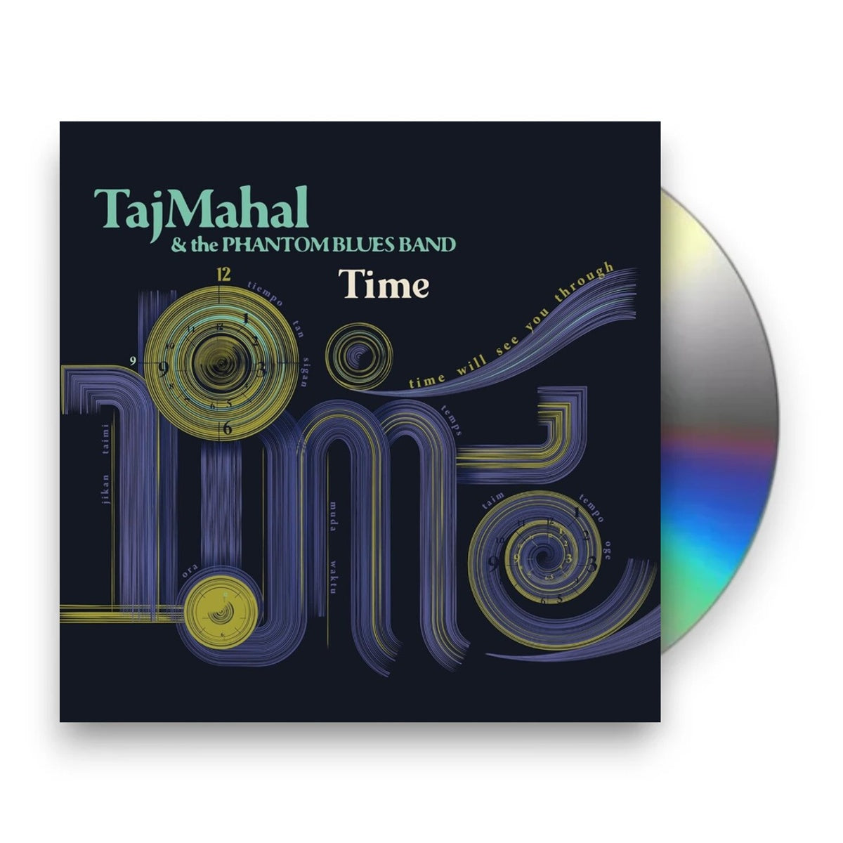 Packshot: Taj Mahal & The Phantom Blues Band – Time CD | Relix