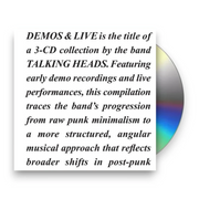 Packshot: Talking Heads – Tentative Decisions: Demos & Live (Digb CD) CD | Relix