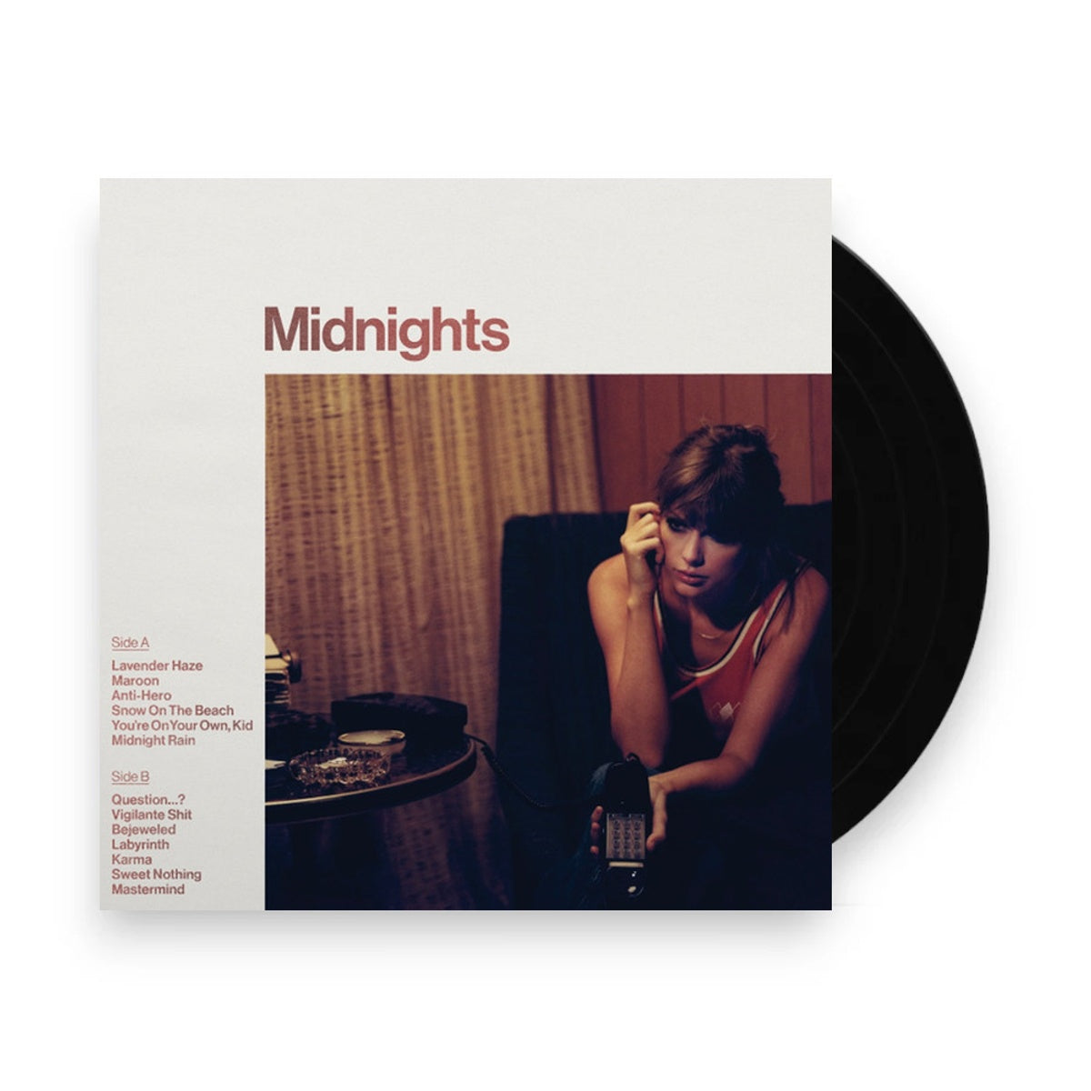 Packshot: Taylor Swift – Midnights (Blood Moon Edition LP Vinyl) Vinyl LP | Relix